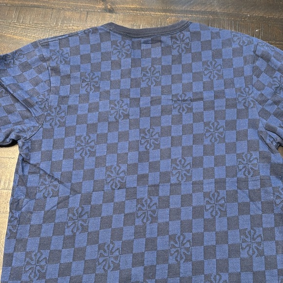 (EUC) VANS Blue Short Sleeve Checkerboard T-Shirt Men’s Size Medium - Picture 11 of 13